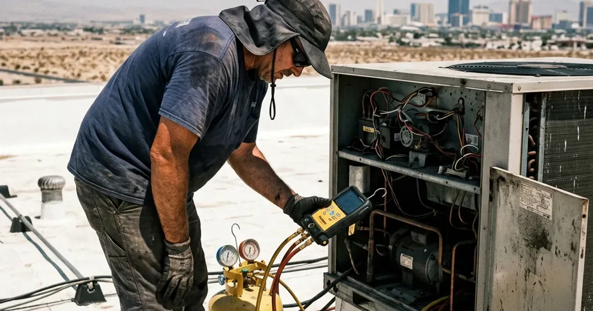 AC Repair Market in Las Vegas NV — Who Gets the Call and Why