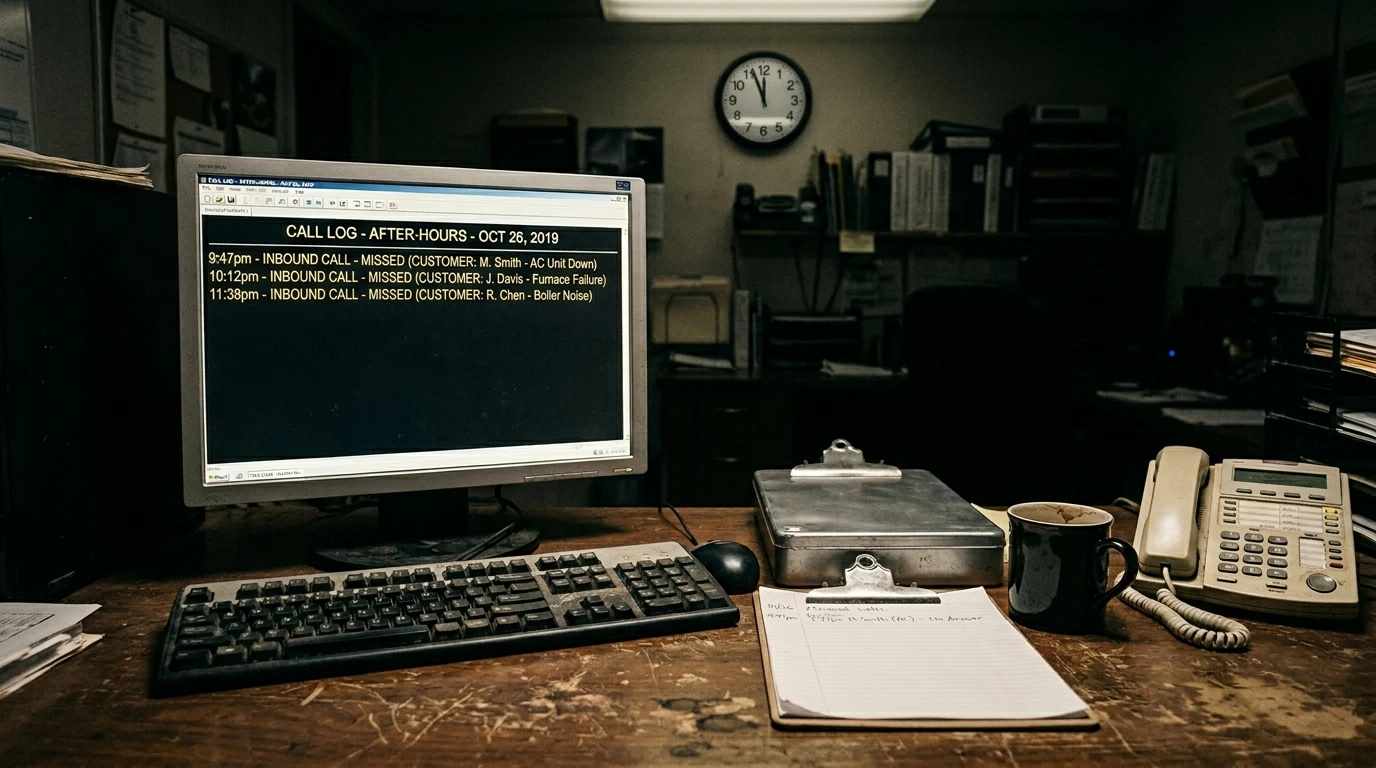 HVAC AI Answering Service vs. Live CSR: What the Math Actually Says