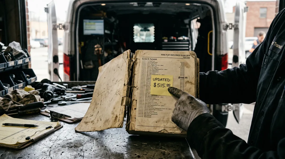 HVAC Flat-Rate Pricing: Why Most Companies Undercharge Service Calls