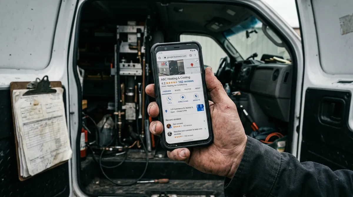 HVAC Google Reviews: How Many You Need and Why Review Velocity Matters