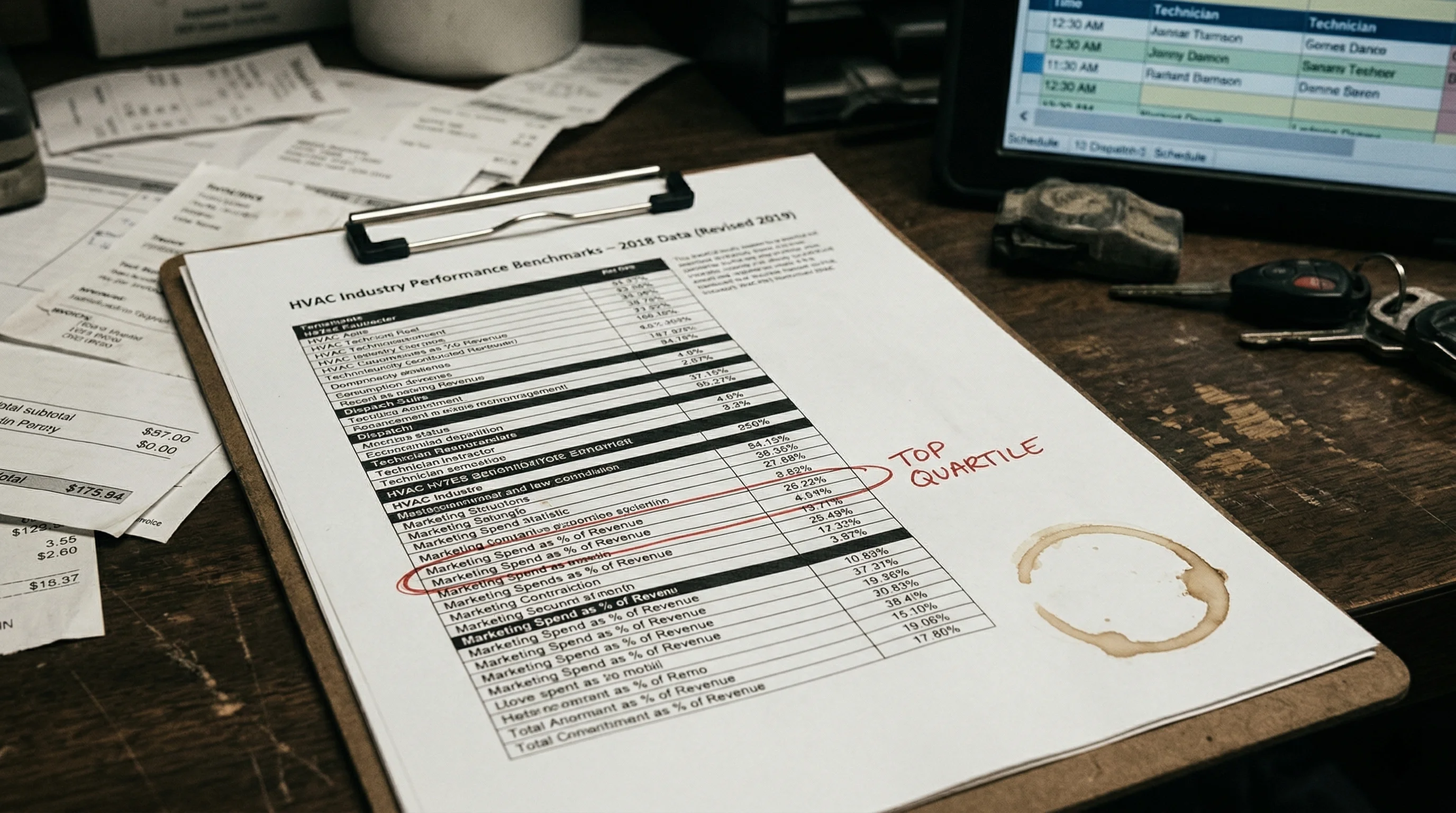 HVAC Marketing Benchmarks 2026: What Top Performers Actually Spend